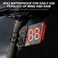 WEST BIKING USB-C Rechargeable Bicycle Number Plate Light 3 Light Modes, Adjustable Number 0-99