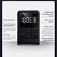 Compact electric air pump with digital pressure display and control buttons