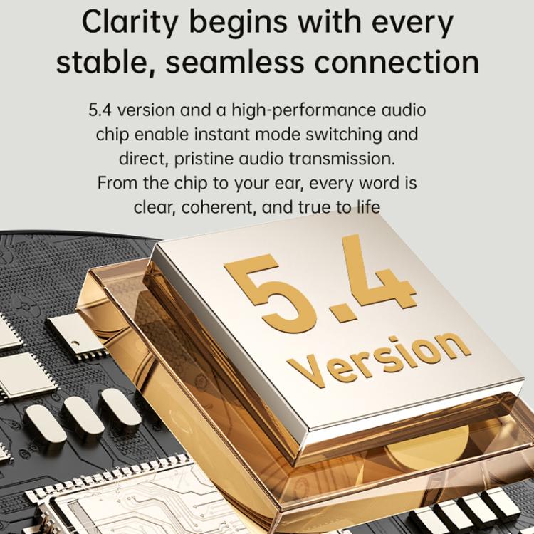 Audio chip and circuit board module for clip-on hearing aid amplifier