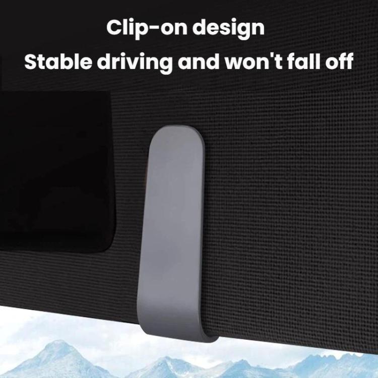 2pcs Car Sunglasses Clip Multifunctional Ticket and Card Holder