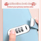 Cash book with built-in combination password lock and metal dial on cover