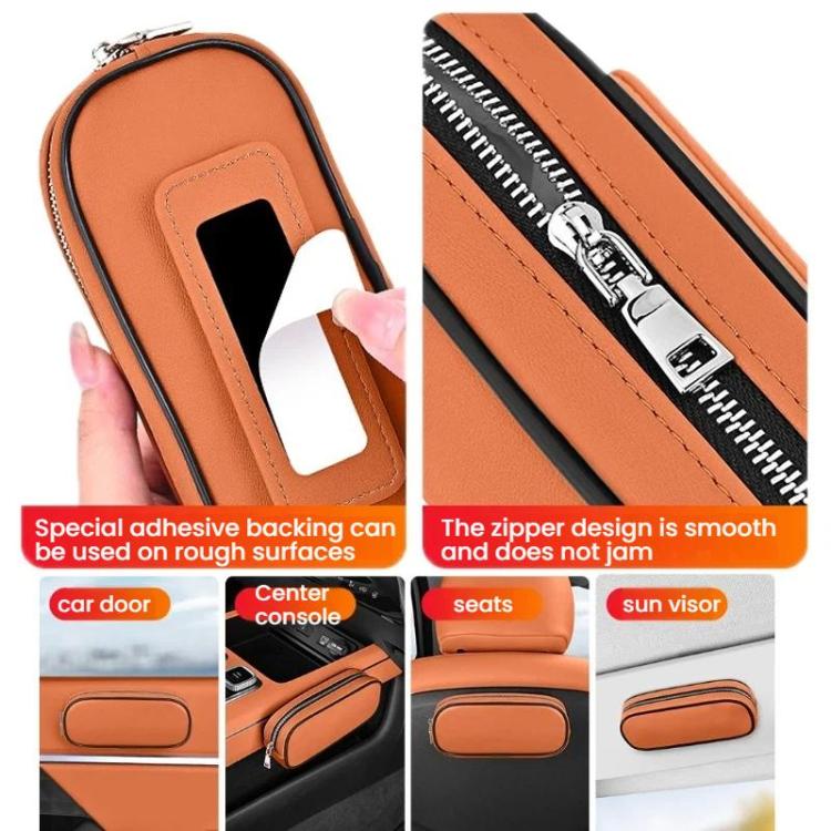 Multifunctional Car-mounted Coin Storage Magnetic Eyeglasses Case