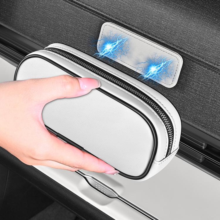 Multifunctional Car-mounted Coin Storage Magnetic Eyeglasses Case