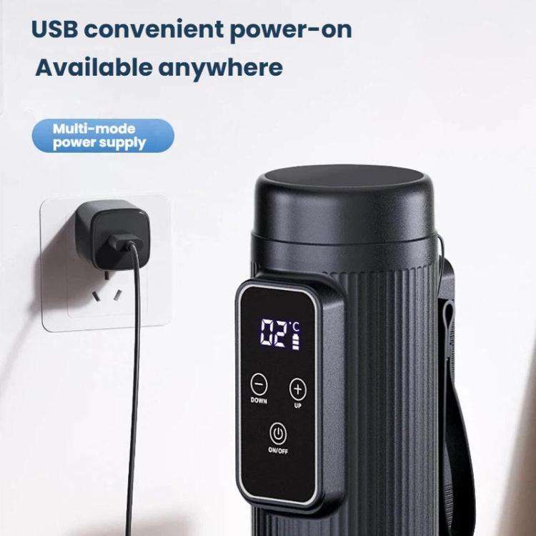Insulin Cooling Cup Portable Cooling Box Medication Temperature Controlled Portable Mini Fridge, USB Direct Plug, 10200mAh Charging