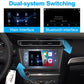 Wireless CarPlay module enabling dual-system switching on car infotainment display