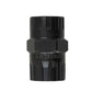 Black freewheel socket tool head with ridged grip for cassette freewheel removal.