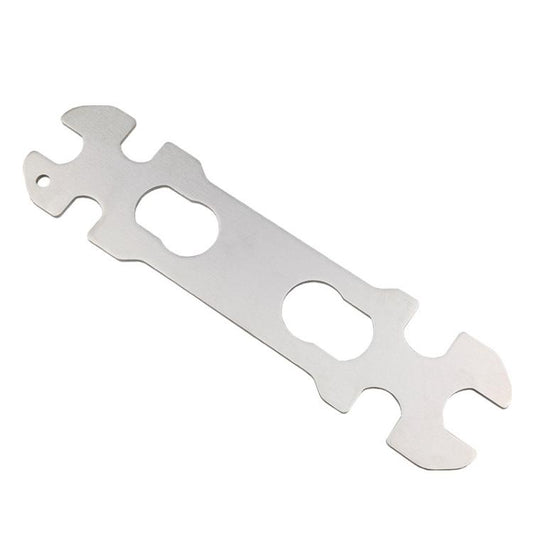 BIKERSAY 8 In 1 Bicycle Hub Thin Wrench with 8 Integrated Openings 13/14/15/16/17/18/19/20mm