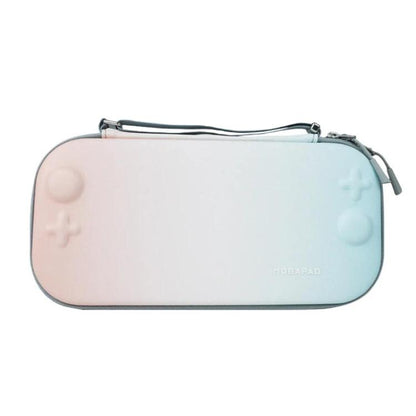 Light blue storage case with zipper and textured shell for Nintendo Switch 2