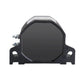 Reversing alarm horn with black octagonal cover and two mounting studs