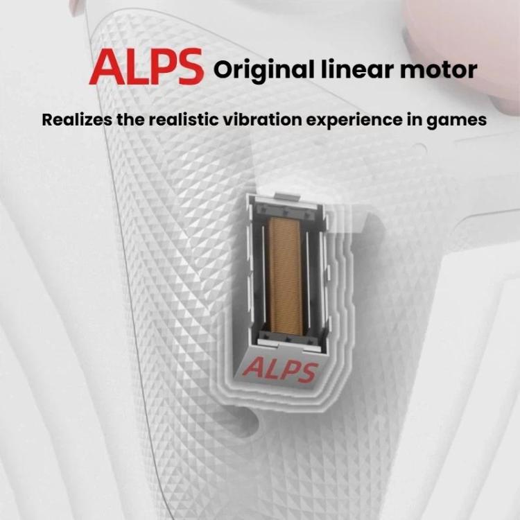 White controller back with ALPS linear motor module opening