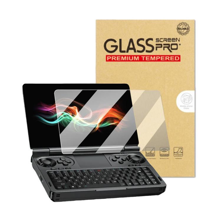 Tempered glass screen protector for handheld gaming device, clear HD, anti-scratch