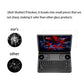 Tempered glass screen protector with anti-shatter design, clear