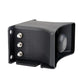 Waterproof reversing alarm, black rear housing with screw terminals