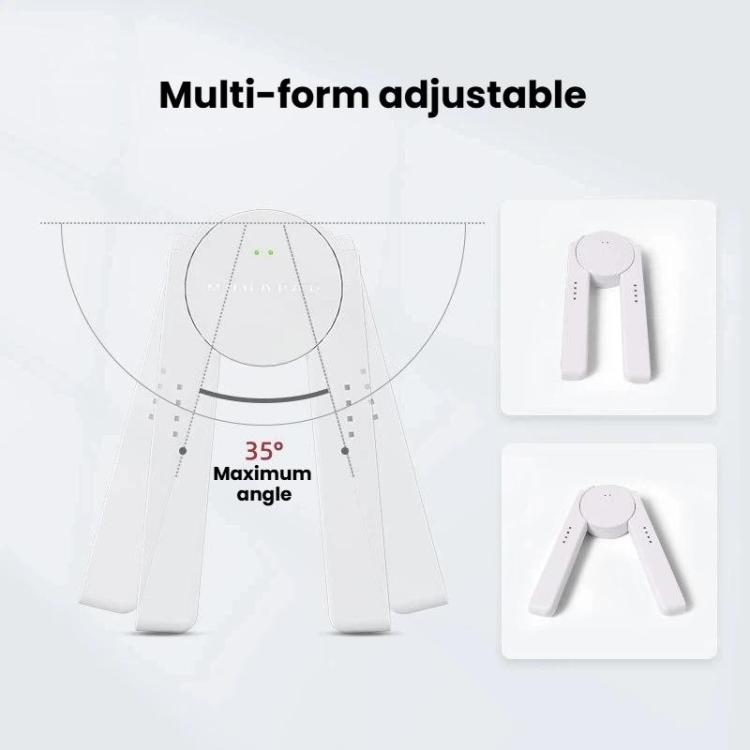 Multi-angle adjustable white controller charging grip stand with slide rails