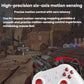 White mechanical game controller with red ABXY face buttons and twin thumbsticks