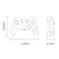 White wireless game controller outline with 152mm width and 105mm height