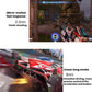 Promotional action graphic for wireless game controller performance