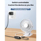 0.3m Push-button T3-speed Adjustable Power Cord