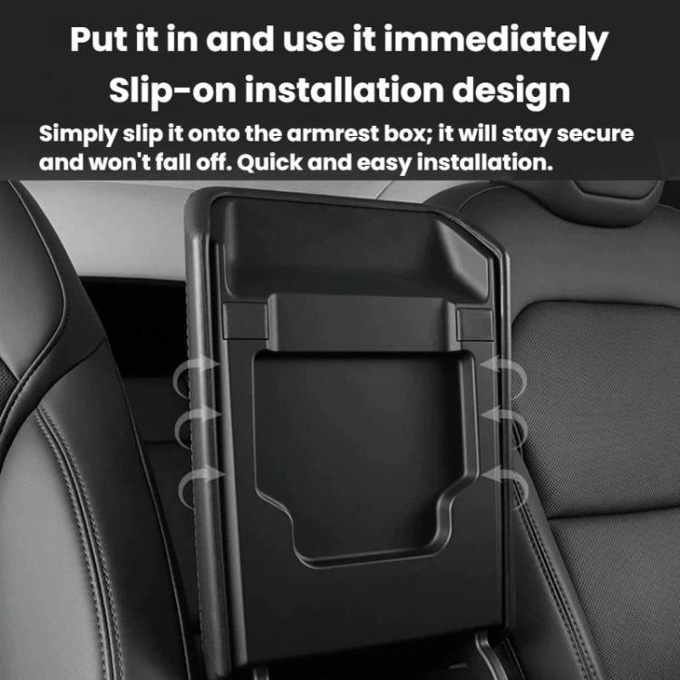 For Tesla 2025+ MODEL Y JUNIPER / Model Y L Center Console Armrest Box Dust Cover Interior Accessories