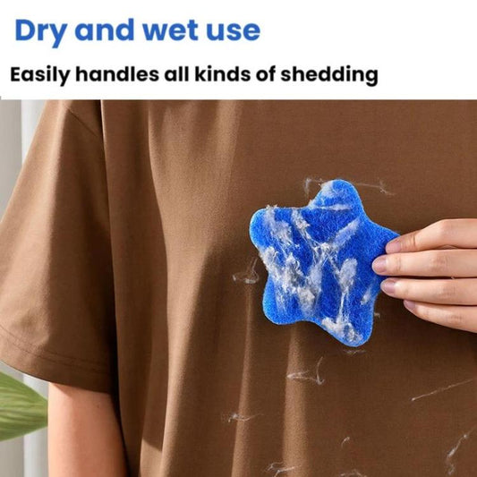 Washing Machine Lint Remover Pet Hair Absorber Drum Cleaner, Blue