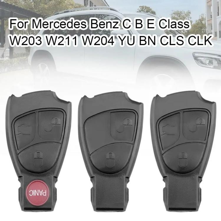 For Mercedes-Benz Car Remote Key Shell, 2 Buttons, 3 Buttons, 3+1 Buttons