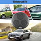 Black 3-button key fob case with three button icons on front
