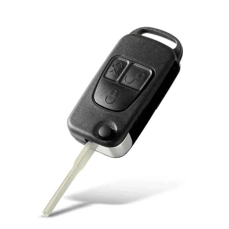 For Mercedes-Benz Car Remote Key Shell Without Light / Small Key Blank, 3 Buttons