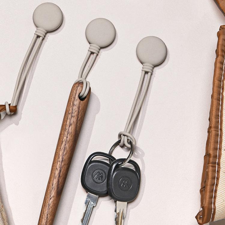 2pcs Bundled Silicone Magnetic Lanyard Data Cable Organizer