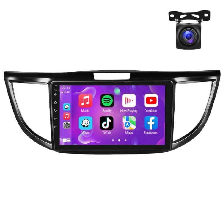 Car navigation touchscreen head unit bundle with AHD-style rear camera icon
