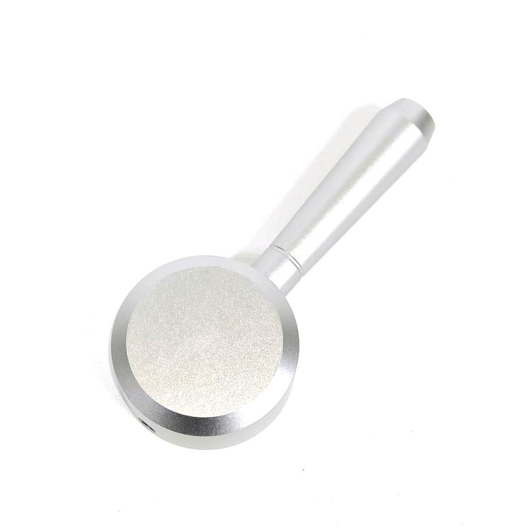 Silver steam switch upgrade lever pull handle with round metal knob end