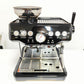 Espresso machine with black steam switch upgrade external pull handle