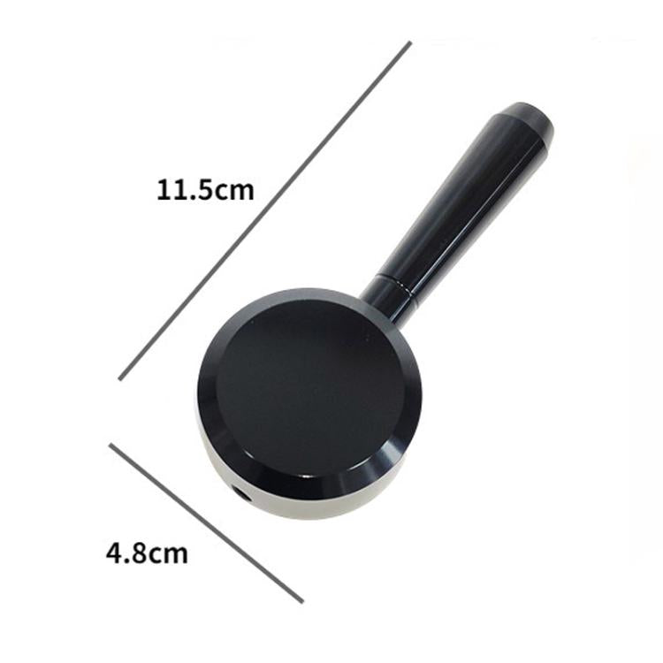Black steam switch lever pull handle dimensions 11.5 cm by 4.8 cm