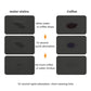 Coffee machine absorbent pad showing quick adsorption of water and coffee spills