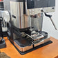 Coffee machine absorbent sliding pad under espresso machine, dark textured surface