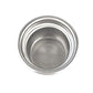 Stainless steel portafilter basket filter with perforated shower-screen base