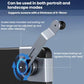 Adjustable car phone holder base with locking nuts and pivoting support arm