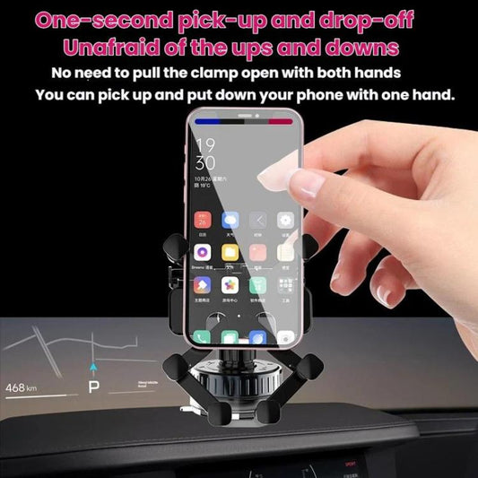 Rotating Car Phone Mount Universal Suction Cup Navigation Holder