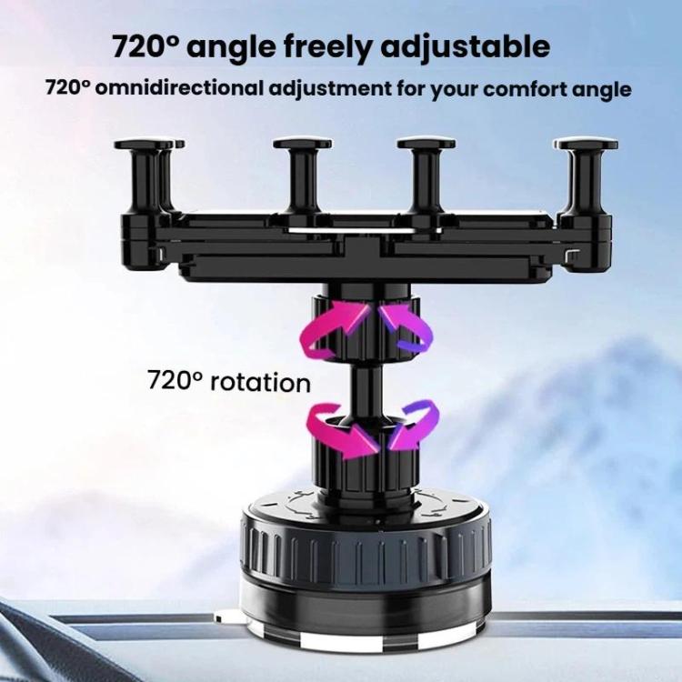 Rotating Car Phone Mount Universal Suction Cup Navigation Holder