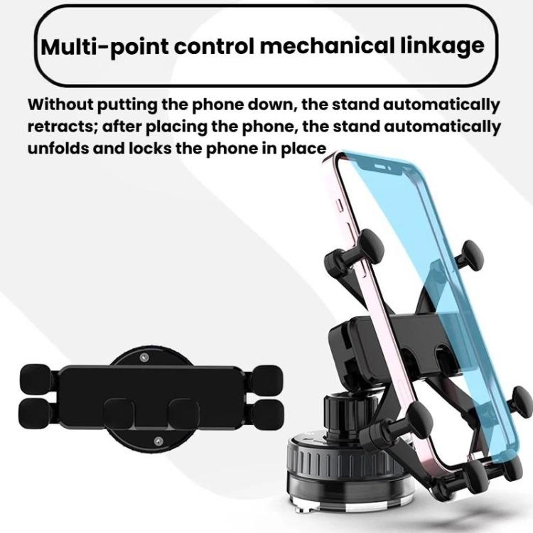 Rotating Car Phone Mount Universal Suction Cup Navigation Holder