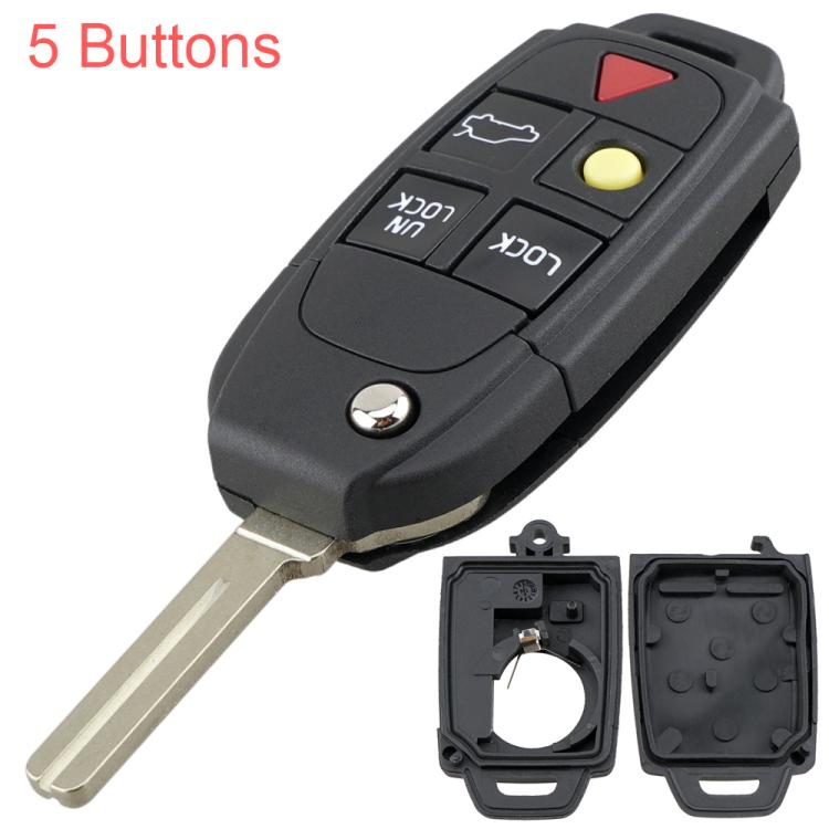 For Volvo Folding Car Remote Key Shell