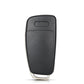 For Audi Folding Car Remote Key Fob Case No Logo Slot