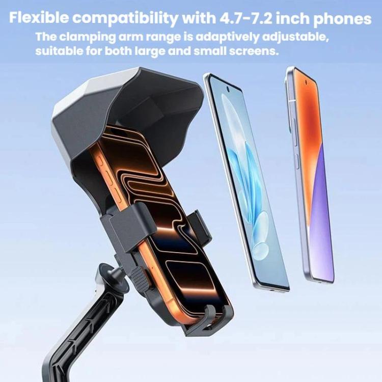 Universal Mirror Mount Phone Holder For Motorcycles Bicycles