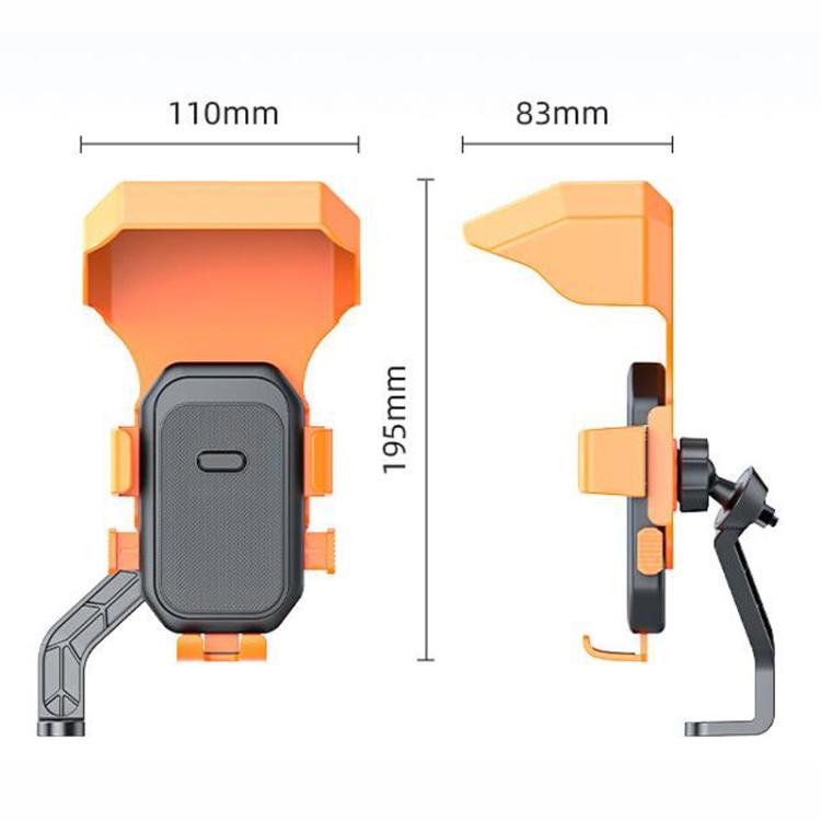 Universal Mirror Mount Phone Holder For Motorcycles Bicycles