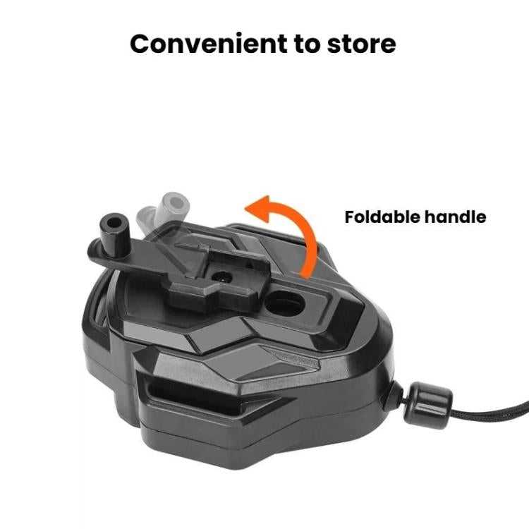 ENLEE YY-E1 9m Outdoor Portable Retractable Clothesline Multifunctional Camping Clothes Hanging Rope