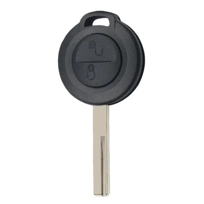 For Mitsubishi Straight Blade Round Head Flat Blank Right Groove Key Shell