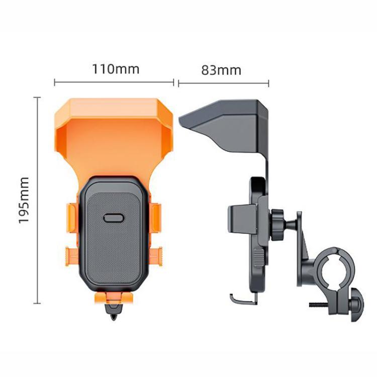 Universal Motorcycle Phone Mount Riding Electric Scooter Navigation Holder