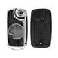 For Suzuki SX4 Straight Blade Folding Side Keyless Entry Car Key Fob Case
