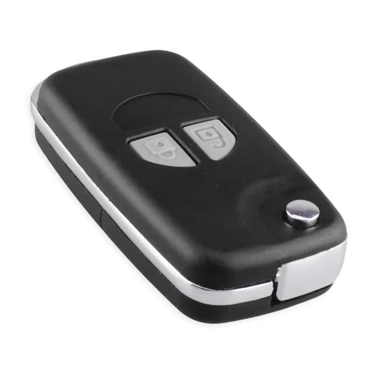 For Suzuki SX4 Straight Blade Folding Side Keyless Entry Car Key Fob Case