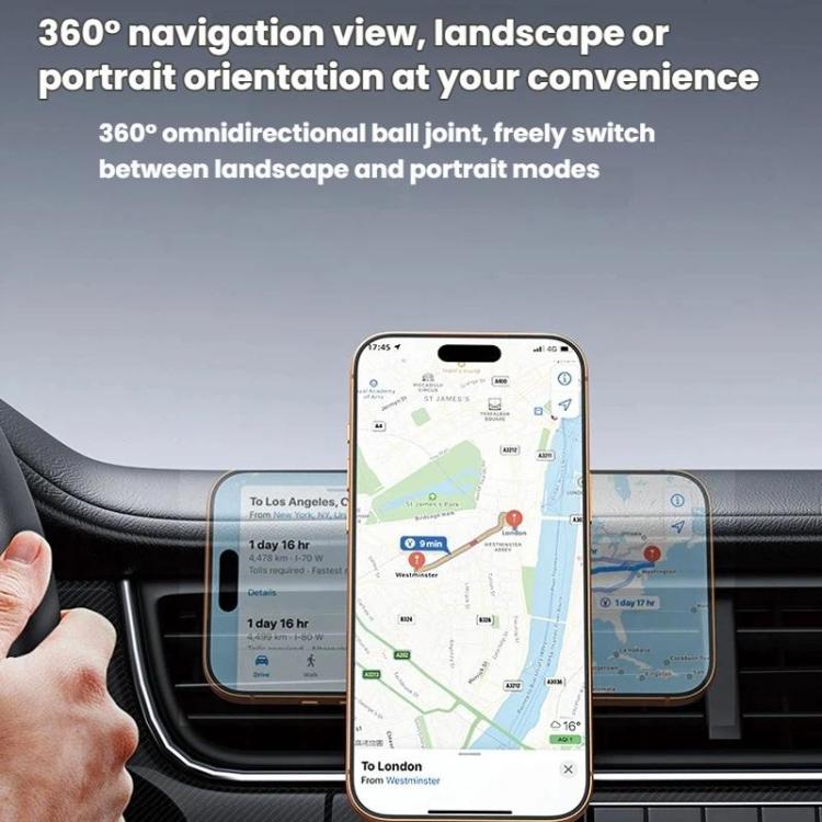 Universal Magnetic Car Phone Mount, 3MCT-17 Adhesive, FCT-17 Hook