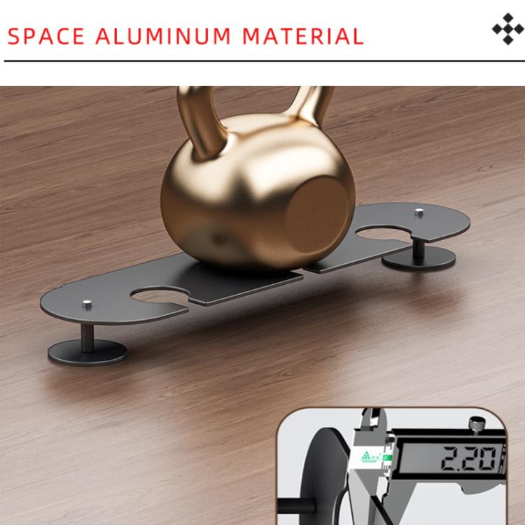 Under-cabinet stemware hanging rack with aluminum base and mount posts